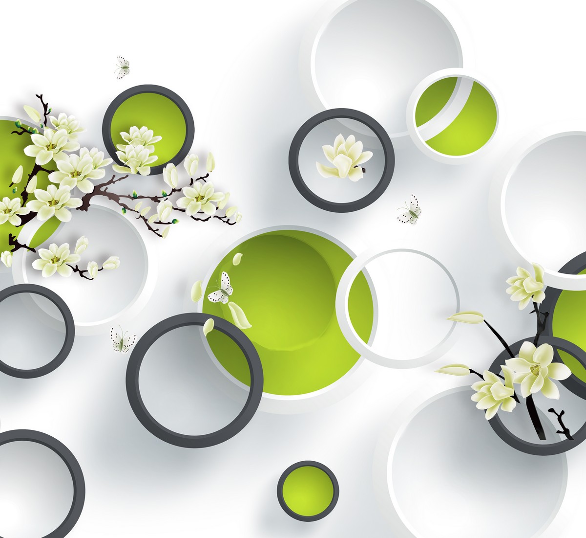 Фреска Весенний танец природы